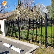 High Quality Wrought Iron Fence For