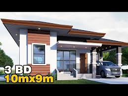 Elevated House Design Bungalow 10x9m