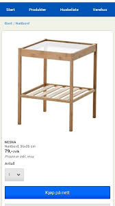 Nesna Night Stand From Ikea Maybe Paint