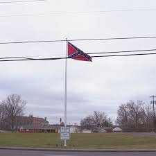 Confederate Flag Paired With Welcome