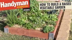 How To Build A Raised Vegetable Garden