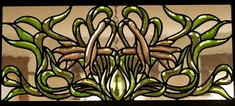 Traditional Cain Architectural Art Glass