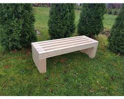 Garden Bench Natural Factory