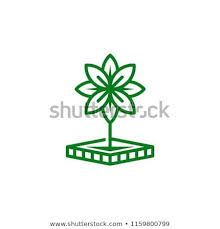 Garden Icon Symbol Eco Flower Logo
