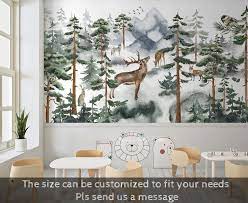 Forest Wall Mural L N Stick