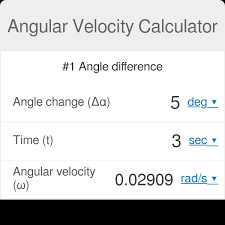 Angular Velocity Formula All You Need
