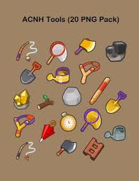 Animal Crossing Tools Png Jpg Clipart