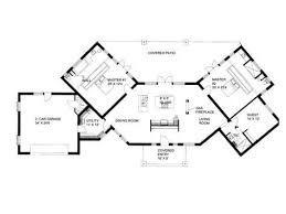 Contemporary Style House Plan 3 Beds