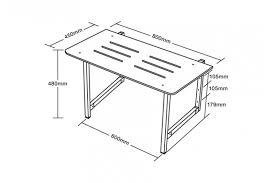 Fold Up Shower Seat Oakleys Bathroom
