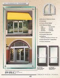 Aluminum Doors Delivered Glazed And