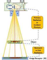from x ray beam to image signal