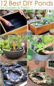 Diy Pond Ideas For Garden Patio