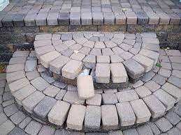 Brick Paver Stone Steps