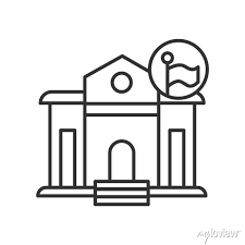 Government Building Icon Classical