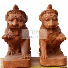 Crafts Odisha Sandstone Lion Statue