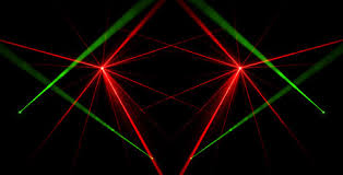 fototapete laser beam light effect