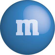 Colour Blue Color Chocolate M M Icon