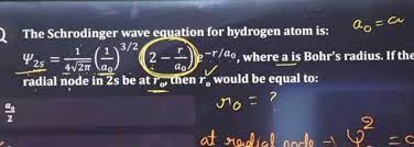 The Schrodinger Wave Equation For