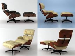 Modelo 3d Eames Lounge Chair And