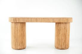 Rattan Console Table Piece Of Art