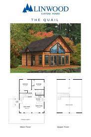 House Plan With Loft Cabin House Plans