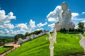 Giant Guan Yin Statue Of Wat Huay Pla
