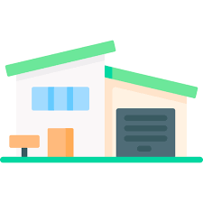 Modern House Special Flat Icon