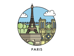 Time For Paris City Icon