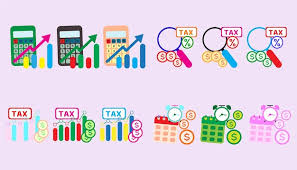 Collection Active Icons For Taxes Tax