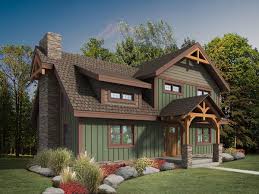 Craftsman Timber Frame Fall Feature