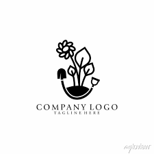 Garden Shovel Logo Vector Icon