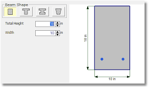 calculation modules beams multiple