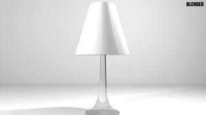 Table Lamp 3d Model By Faizal3dx