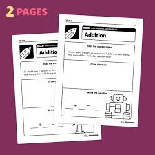 Addition Subtraction Word Problems