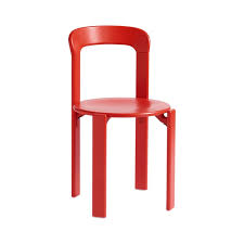 Hay Rey Stacking Chair Scarlet Red