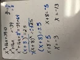 Solving Quadratic Equations By