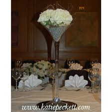 Tall Martini Vase Wedding Table