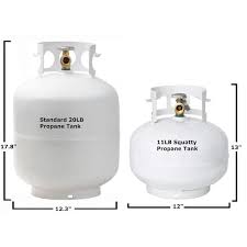 Flame King Ysn11sqt 11 Pound Propane Tank Cylinder Squatty With Type 1