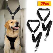 Dog Car Seat Belt Tsv 2pcs Nylon