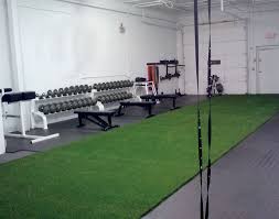 Artificial Grass For Gyms Home Gym