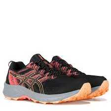Asics Women S Gel Venture 9 Trail Running Shoes Size 7 5 Black