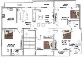 Interior Autocad 2d Floor Designing