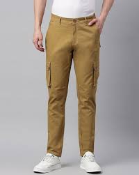 Buy Beige Trousers Pants For Men By