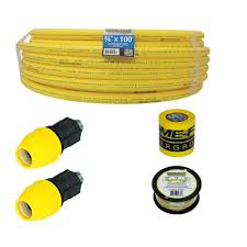 Home Flex Underground 3 4in Ips Repair Kit 1 3 4in X 100ft Pipe 2 3 4in Conversion Fittings Gas Line Detection