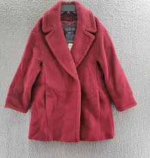 Icons Cinzia Rocca Wool Teddy Pea Coat