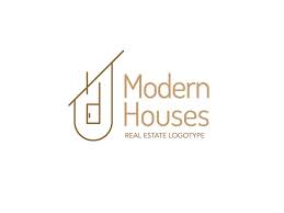 Real State Logo Modern Houses Icon