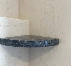 Blue Pearl Granite Shower Corner Shelf