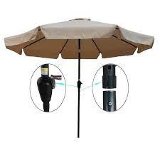 Round Outdoor Patio Umbrella