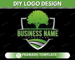 Logo Design Template Lawncare Logo