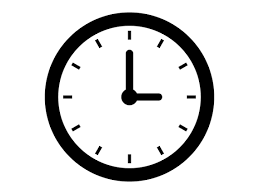 Clock Svg Wall Clock Silhouette Clock